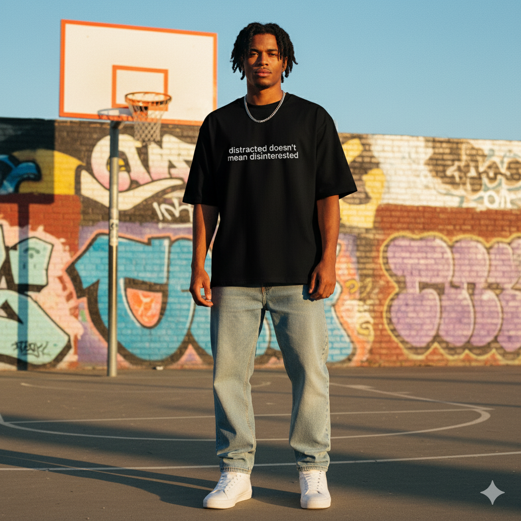 Distracted Tee - Dark
