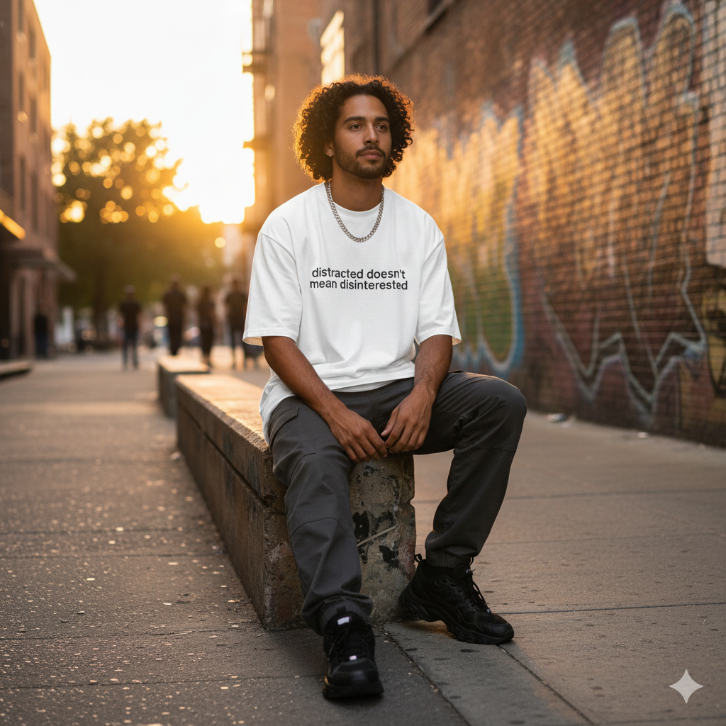 Distracted Tee - Light