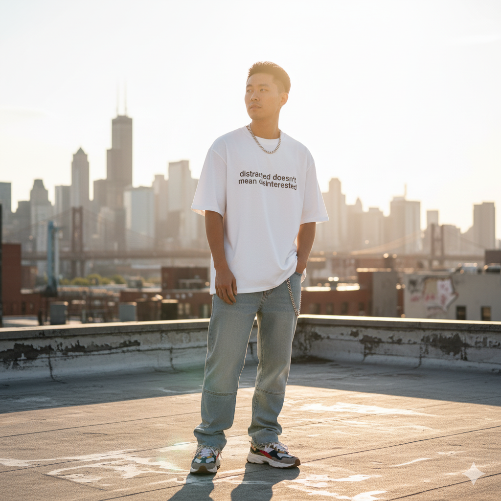 Distracted Tee - Light
